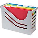 Hangmappenbox Jalema Re-Solution A4 voor 15 hangmappen, incl. 5 mappen, grijs