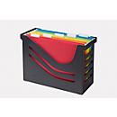 Hangmappenbox Jalema Re-Solution A4 voor 15 hangmappen, incl. 5 mappen, zwart