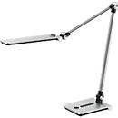 Hansa LED Lampe de table Wave, 3000 - 5800 K, 8,5 W, intensité lumineuse variable en continu, fonction mémoire, 8,5 W, argent brossé