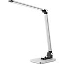 Hansa LED tafellamp Breeze, dimbaar, 3 kleurtemperaturen, tot 5800 K, 8,5 W, geborsteld, zilver