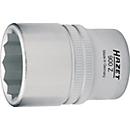 HAZET-bus 900Z-33, 1/2 inch, 12-punts, SW 33 mm, L 50 mm, CV-staal, verchroomd