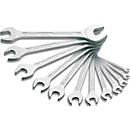 Hazet Doppelmaulschlüsselset 450N, 10-teilig, SW 6-32 mm, CV-Stahl, Sechskant