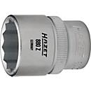 HAZET inbus 880Z, 3/8 inch, 12-punts, SW 14 mm, L 29,5 mm, CV-staal, verchroomd