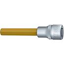 HAZET inbus 986L-11, binnenzeskant SW 11 mm, 1/2 inch aandrijfvierkant, TIN-gecoat, L 100 mm, DIN 7422