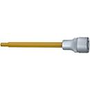 HAZET inbus 986SL-6, 1/2 inch vierkantaandrijving, SW 6mm, TIN-gecoat, L 140 mm, DIN 7422