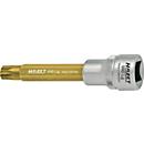HAZET inbus 990-10, interne multipoint inbus M10, 1/2 inch, L 53 mm, TiN-gecoat, speciaal staal