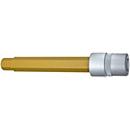 HAZET Steckschlüsseleinsatz 986SL-12, 1/2 Zoll Vierkantantrieb, SW 12 mm, TIN-beschichtet, Innen-6-kant, DIN 7422