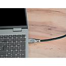 HDMI 2.1 Kabel Good Connections PYTHON® Serie, Ultra-High-Speed, bis 8K/UHD-2, Vollmetallstecker & Nylongeflecht, Länge 3 m, schwarz