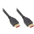 HDMI 2.1-kabel Good Connections, ultrahoge snelheid, tot 8K/UHD-2, vergulde contacten, lengte 2 m, zwart