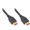 HDMI 2.1-kabel Good Connections, ultrahoge snelheid, tot 8K/UHD-2, vergulde contacten, lengte 3 m, zwart