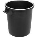 HDPE barrel, stackable, 50 l, black