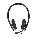 Headset Sennheiser SC 160 USB-C, binaural, große Ohrpolster, In-Line Call Control
