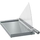Hebelschneider Leitz Precision Office Pro A3, bis A3, bis 25 Blatt, beleuchtete Schneidkante, Ableselineal, Klingenschutz, Edelstahl und Glas