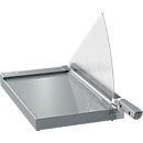 Hebelschneider Leitz Precision Office Pro A4+, bis A4, bis 25 Blatt, beleuchtete Schneidkante, Ableselineal, Klingenschutz, Edelstahl und Glas