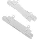Hechtstroken, pvc, zelfklevend, met hechtsysteem, 25 stuks
