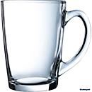 Henkelbecher NEW MONRING, Volumen 0,32 l, Ø 82 x H 110 mm, Luminarc transparent, 6 Stück