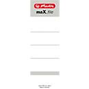 herlitz nature rugetiket, rugbreedte 80 mm, zelfklevend, 10 stuks