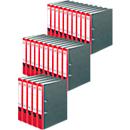 herlitz ordner maX.file nature, A4, rugbreedte 50 mm, 25 stuks, rood