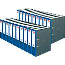 herlitz ordner maX.file nature, A4, rugbreedte 80 mm, 20 stuks, blauw