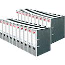 herlitz ordner maX.file nature, A4, rugbreedte 80 mm, 20 stuks, grijs