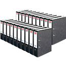 herlitz ordner maX.file nature, A4, rugbreedte 80 mm, 20 stuks, zwart