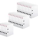 herlitz ordner maX.file protect, A4, rugbreedte 50 mm, 25 stuks, wit