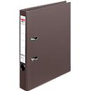 herlitz ordner maX.file protect plus, A4, rugbreedte 50 mm, 10 stuks, bruin