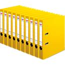 herlitz ordner maX.file protect plus, A4, rugbreedte 50 mm, 10 stuks, geel
