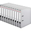 herlitz ordner maX.file protect plus, A4, rugbreedte 50 mm, 10 stuks, grijs