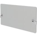 Hintertisch-Akustiktrennwand Omit Wall inkl. Adapter, 30 mm stark, B 1600 x H 800 mm, hellgrau