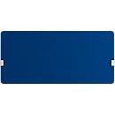 Hintertischwand Modus, mit Adapter, 25 mm stark, B 800 x H 600 mm, dunkelblau