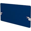 Hintertischwand Omit Modus, mit Adapter, 25 mm stark, B 1200 x H 600 mm, dunkelblau