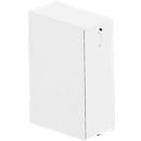 Hochcontainer Big Tower BEXXSTAR, 3 Regalfächer, rechts, abschließbar, B 400 x T 800 x H 1155 mm, weiß