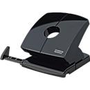 Hole punches Novus B 230, full metal device, high gloss top, up to 30 sheets, glossy black