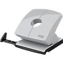 Hole punches Novus B 230, full metal device, high gloss top, up to 30 sheets, grey glossy