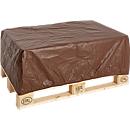 Housse pour europalettes, brun