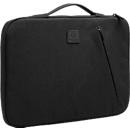 Housse pour ordinateur portable Exacompta Business, pour ordinateurs portables 15-16'', rembourrée, poignée &amp; poche zippée, L 410 x P 25 x H 310 mm, polyester post-consommation, noir