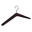 Houten kleerhanger Rudolf Weber KG Hout, kleerhanger dikte 22 mm, draaibare haak, 4 stuks, wengé gebeitst