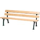 Houten zitbank - 3 tot 4- zits