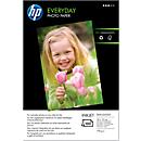 HP fotopapier Everyday, glanzend, 10 x 15 cm, 100 vellen