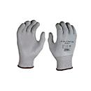 HPPE gebreide handschoen met snijbescherming Dondra, met PU microschuimcoating, 12 paar, m. L