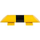 Impact protection beam, B 400 mm, incl. fixing material