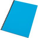 Inbindcovers, PP, voor achterzijde, blauw