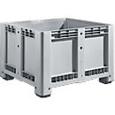Industriebox, mit 4 Füssen, geschlossen, 610 Liter
