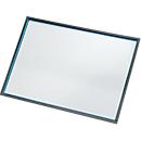 Info pocket, magnetic, PET film, W 435 x H 312 mm, high/across, grey, 5 pieces