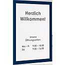 Informatiekader Duraframe - A4 formaat - blauw - 10 stuks