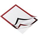 Informatiekader Duraframe - A4 formaat - rood - 2 stuks