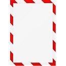 InformationsrahmenDuraframe Security A4, rot/weiß, 2 Stück