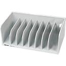 INKIESS&reg;- sorteerbak type BF- 8, A6 formaat, kunststof, 8 vakken