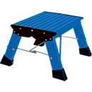 Inklapbare trap Treppy, 1 trede, blauw